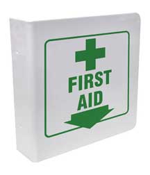 First Aid wall sign