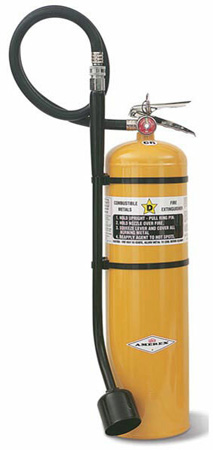 Amerex Class D extinguisher