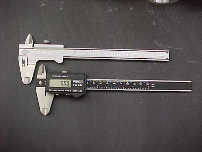 Vernier and electronic calipers
