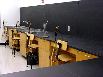 The student workstations