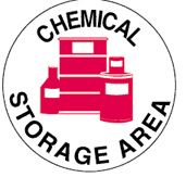 chemical storage sign