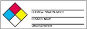 NFPA HazCom labels