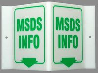 MSDS sign