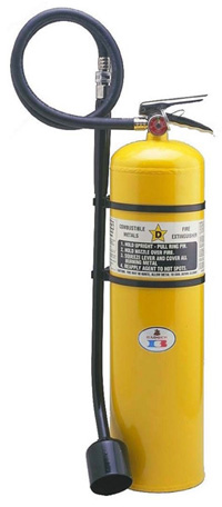 Badger Class D extinguisher