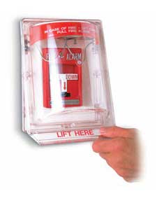 fire alarm pull station protective cover
